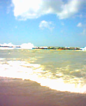 au bord de la mer